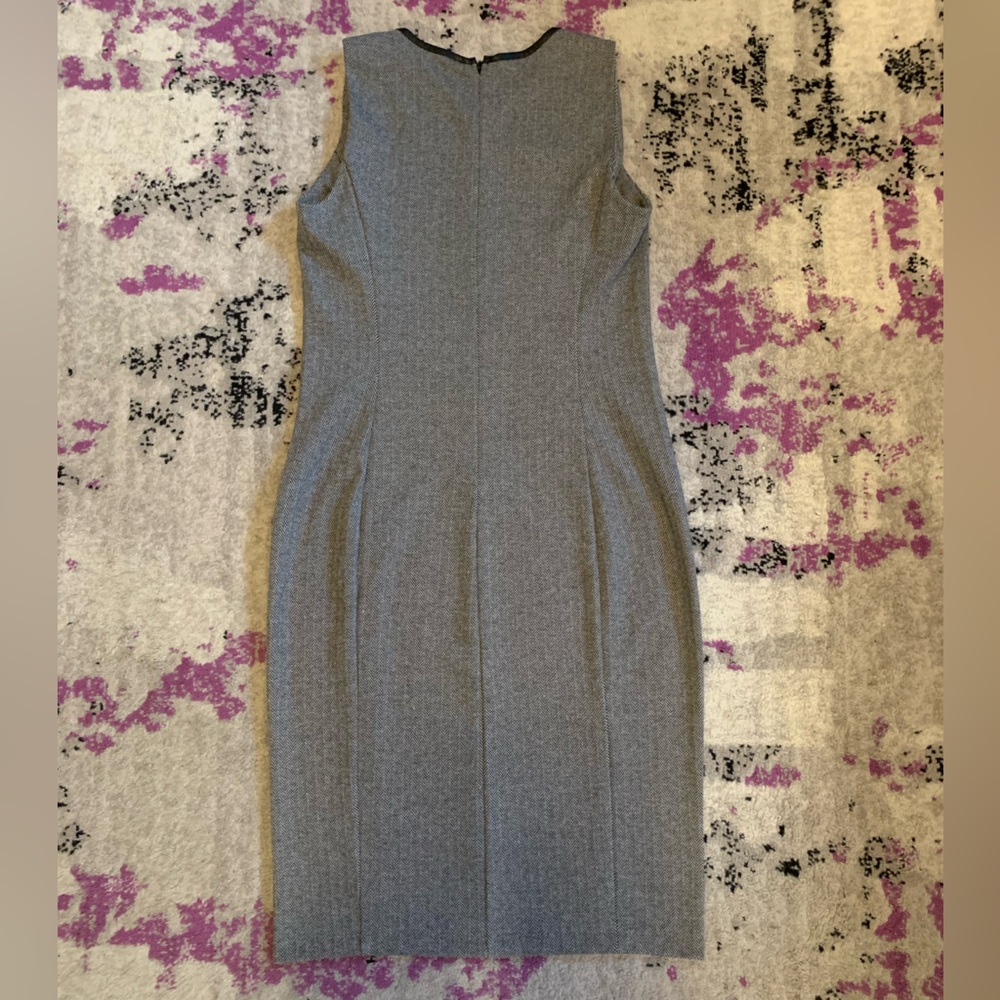 Ralph Lauren gray herringbone sheath dress! - Picture 4 of 4